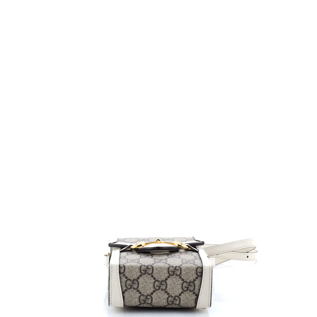 Horsebit 1955 Crossbody Bag GG Coated Canvas with Leather Mini