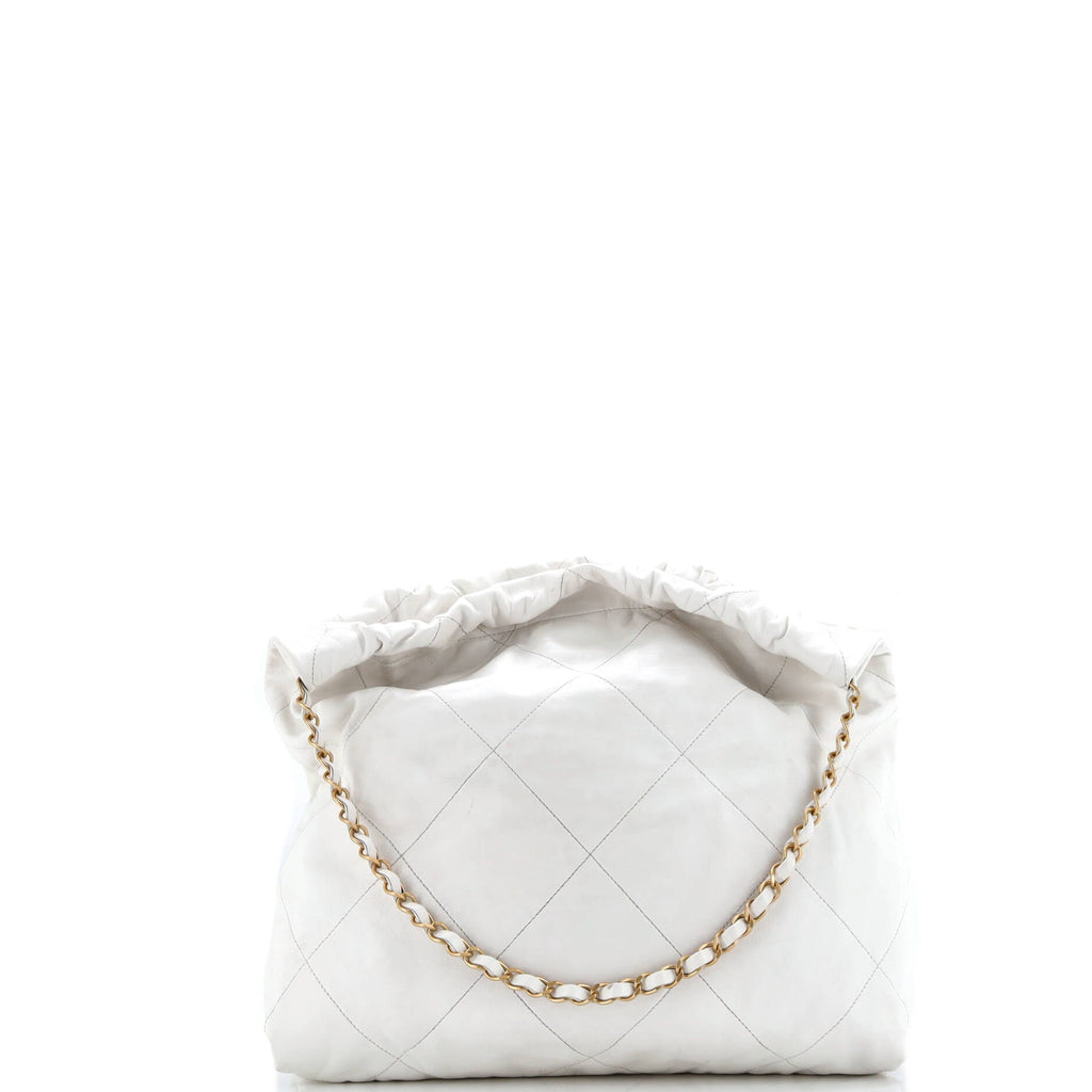 22 Chain Hobo Quilted Calfskin Medium