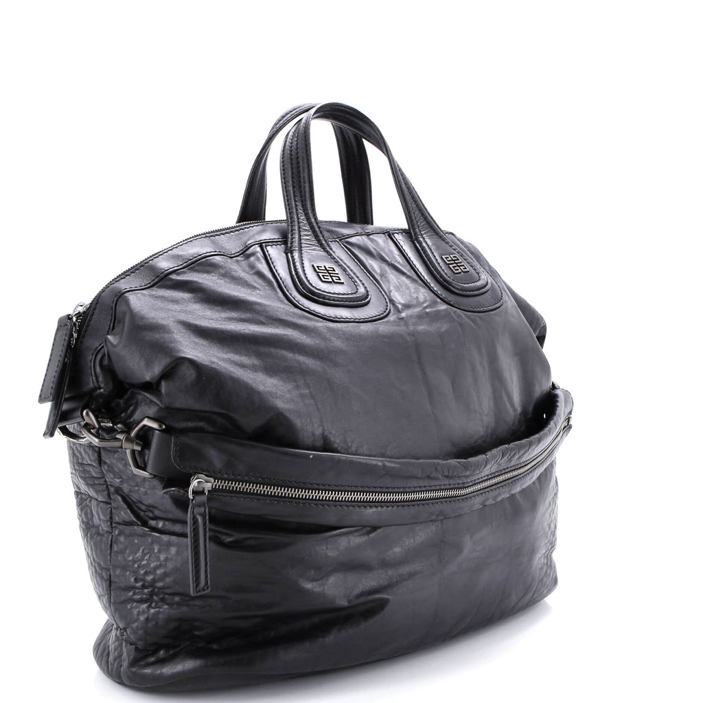 Nightingale Satchel Embossed Leather Large