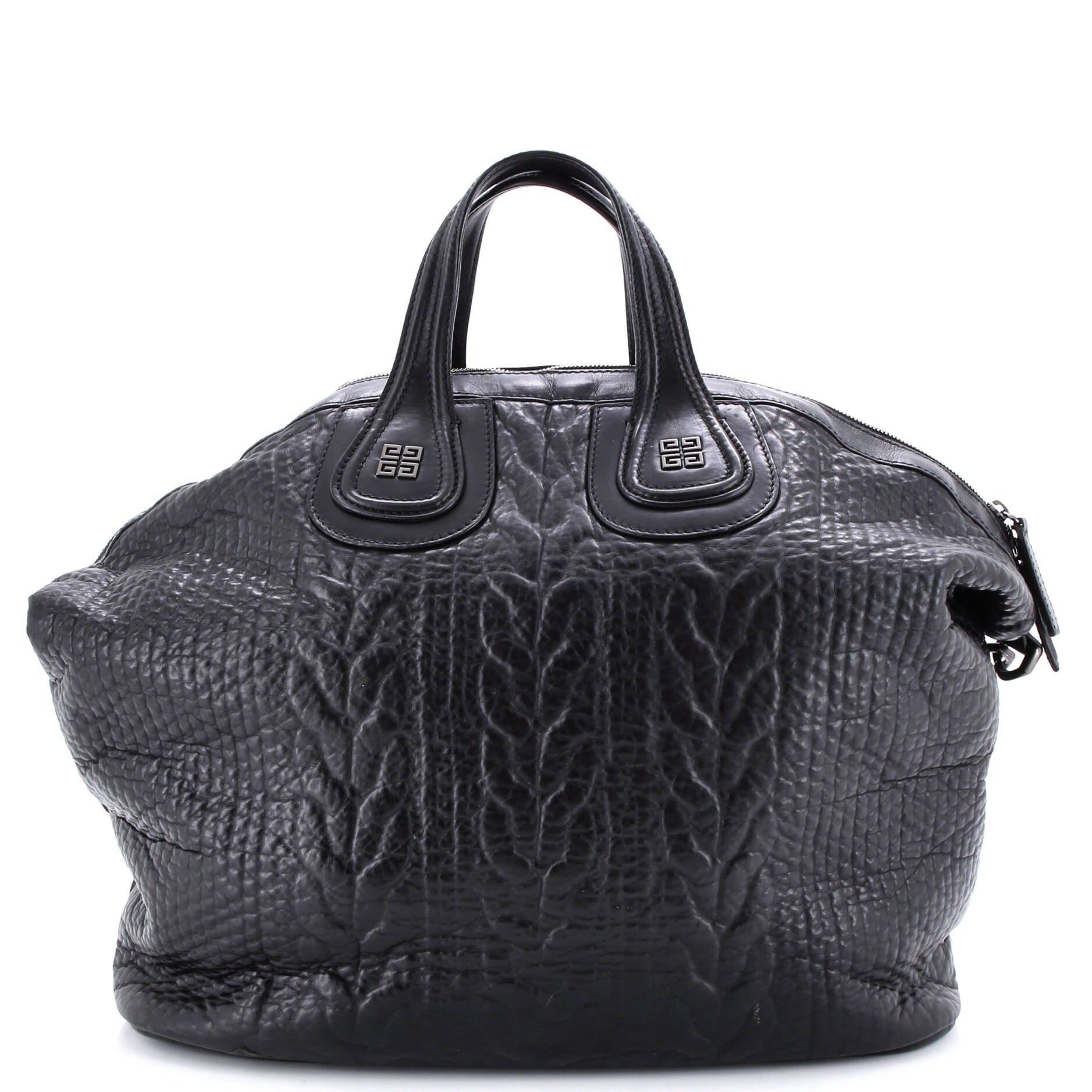Nightingale Satchel Embossed Leather Large