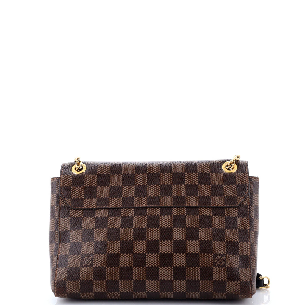 Vavin Handbag Damier with Leather PM