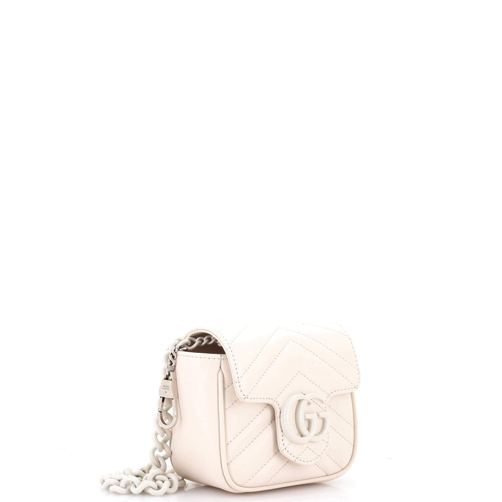 GG Marmont Flap Belt Bag Matelasse Leather Mini