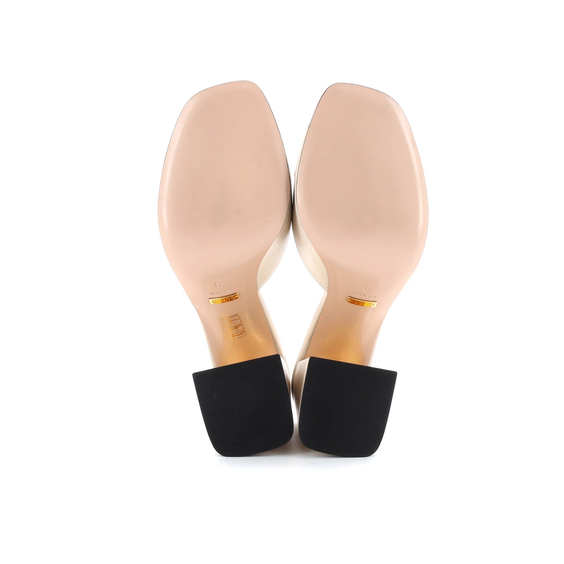 Women's Horsebit Block Heel Sandals Leather