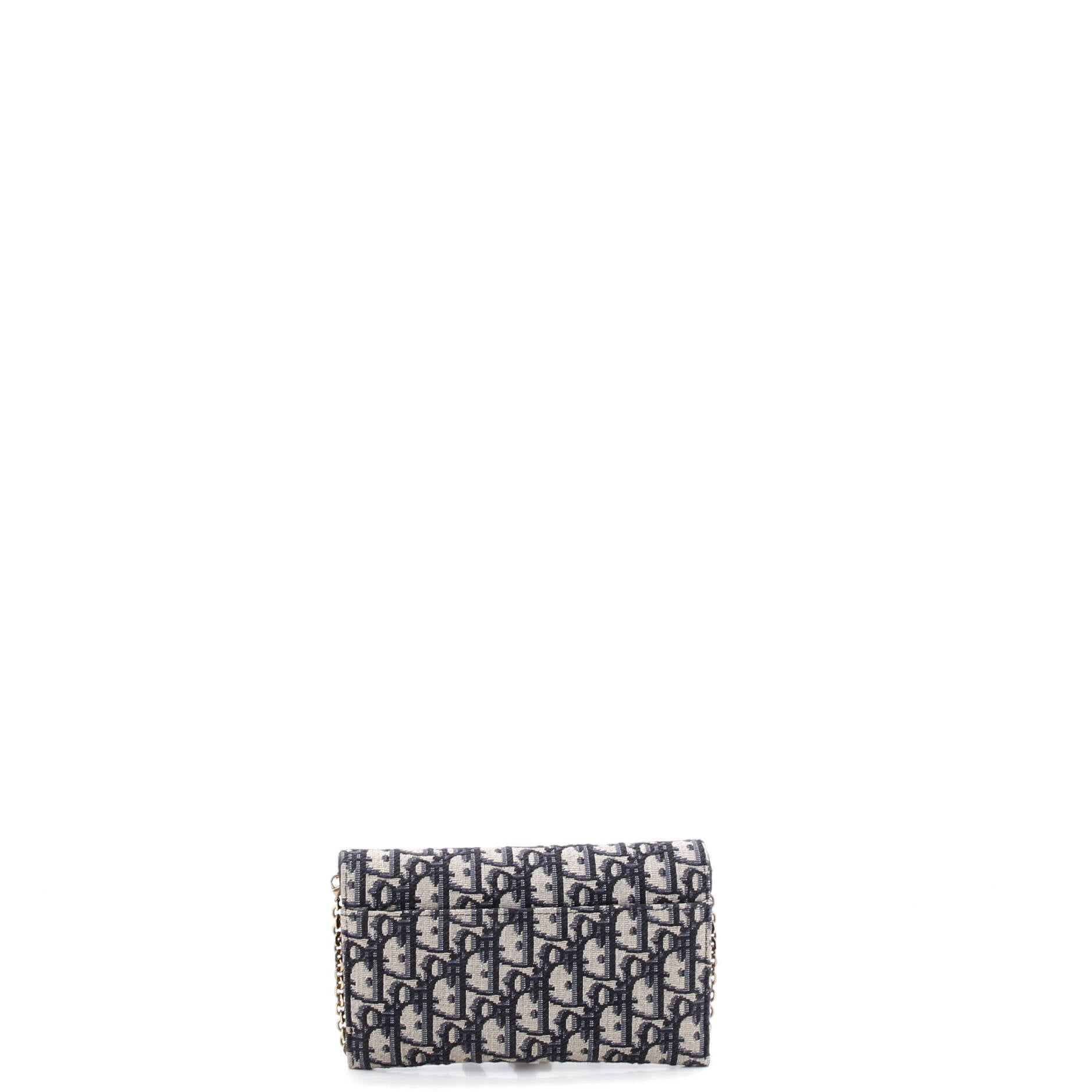 Saddle Chain Wallet Oblique Canvas