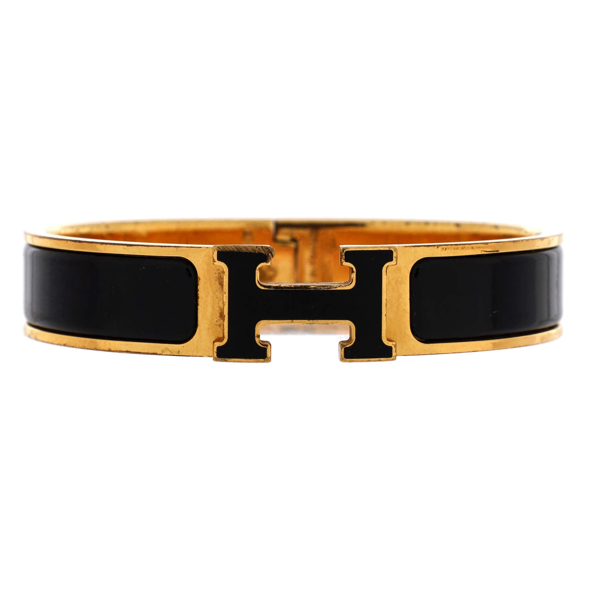 Clic H Bracelet Enamel Narrow