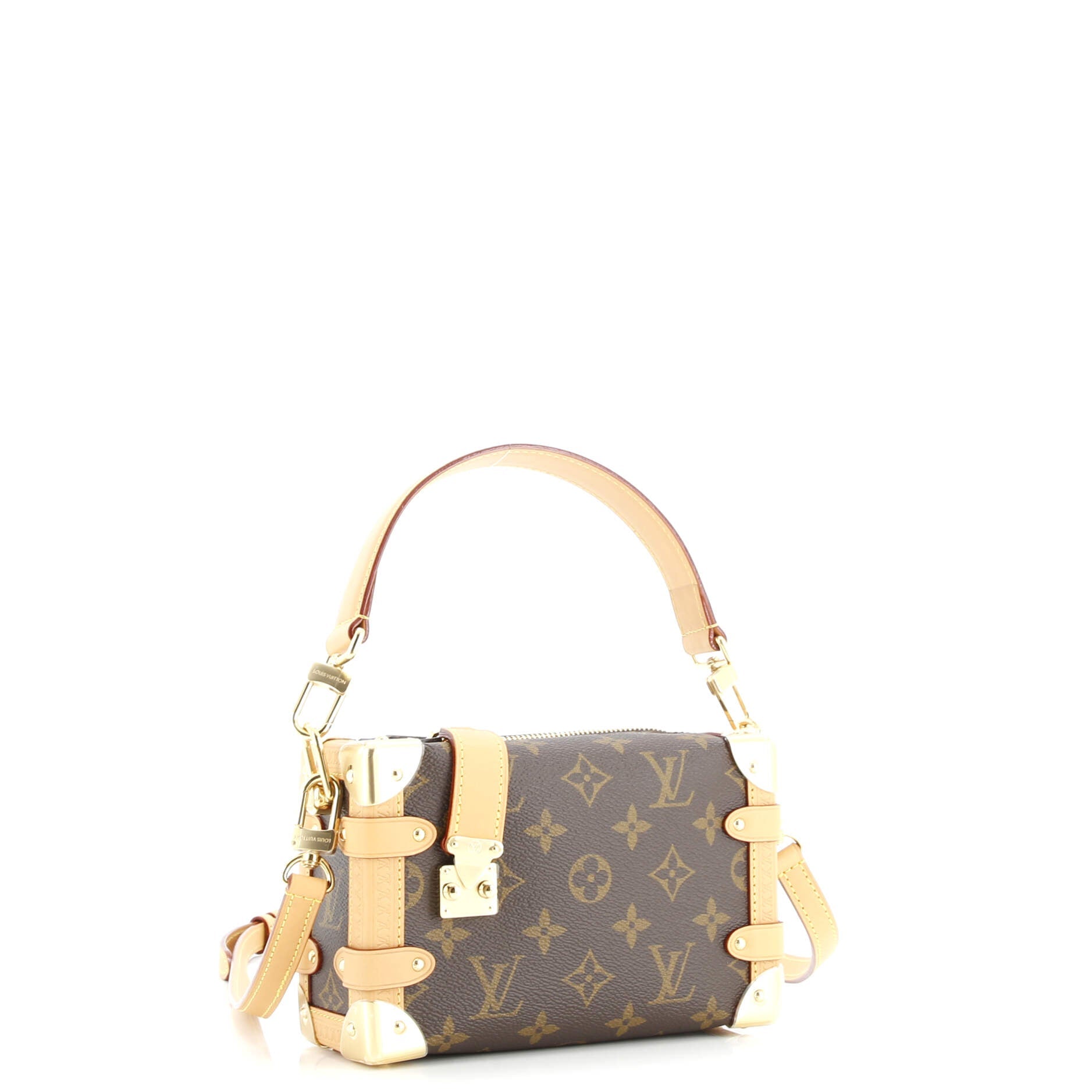 Side Trunk Handbag Monogram Canvas PM