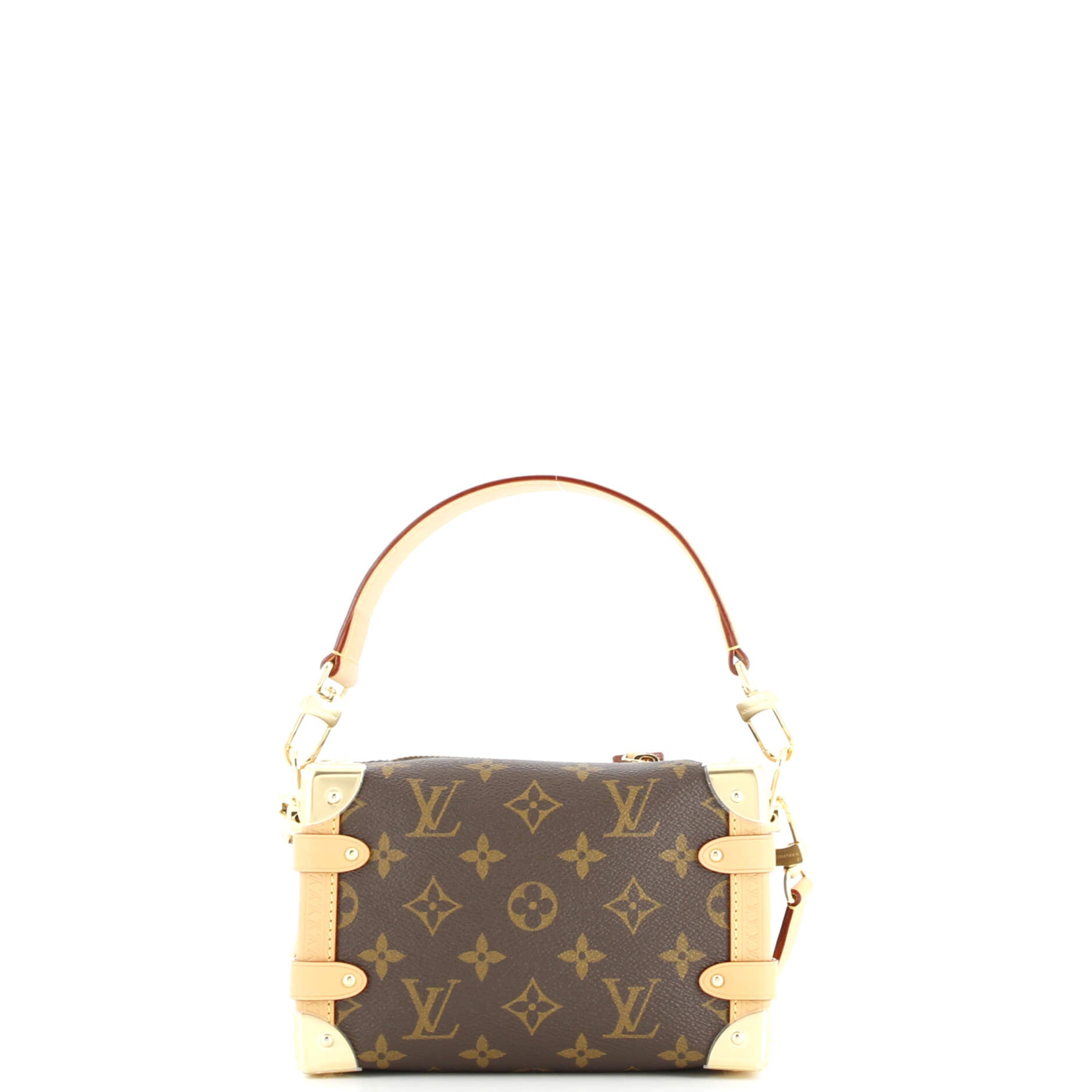 Side Trunk Handbag Monogram Canvas PM