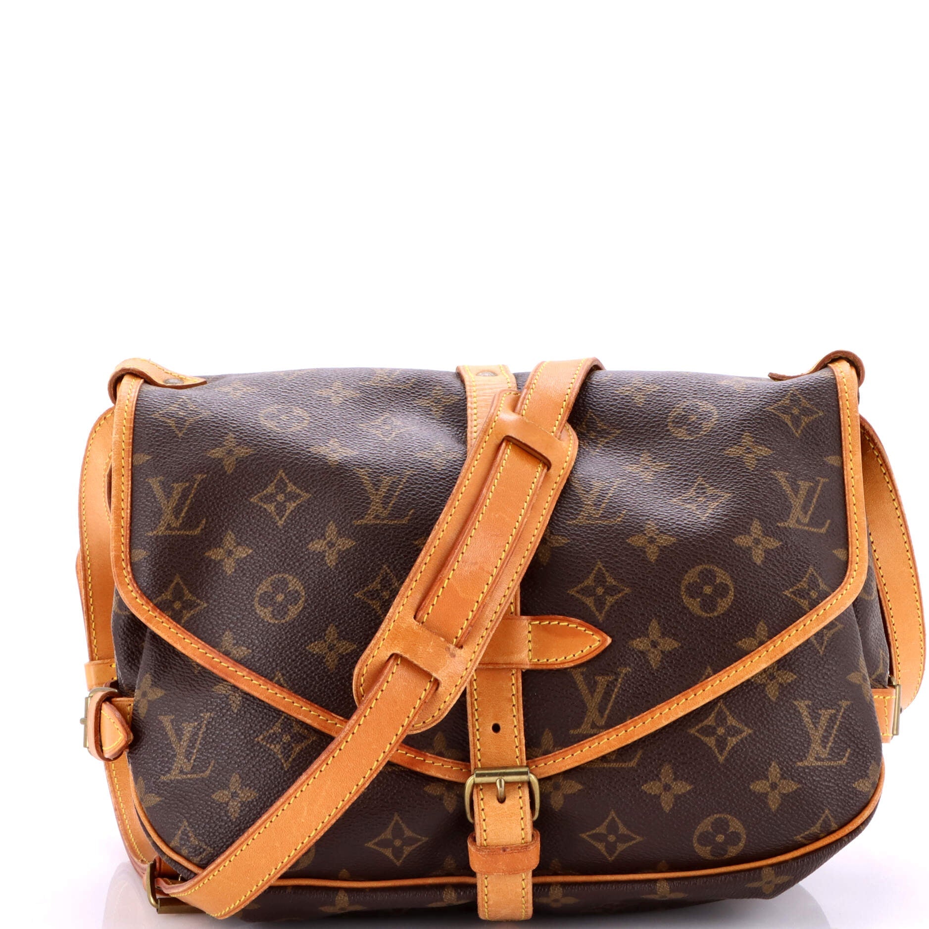 Saumur Handbag Monogram Canvas 30