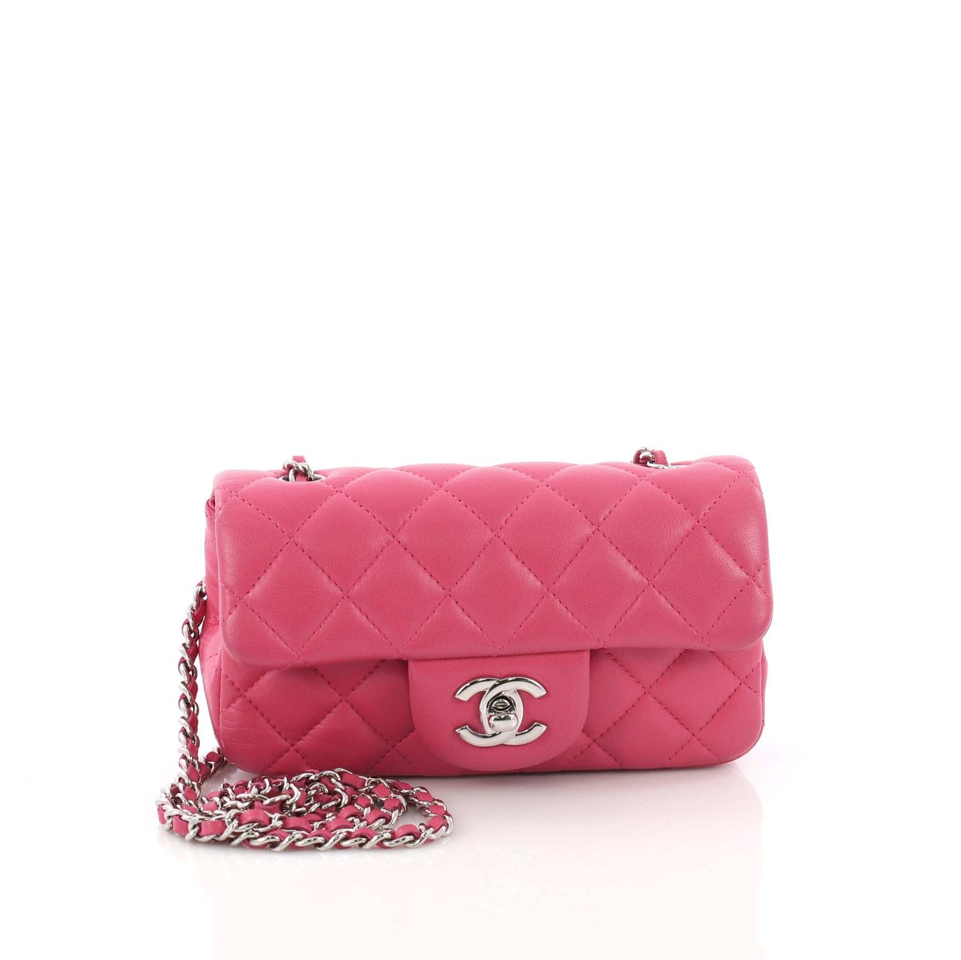 Classic Single Flap Bag Quilted Lambskin Extra Mini