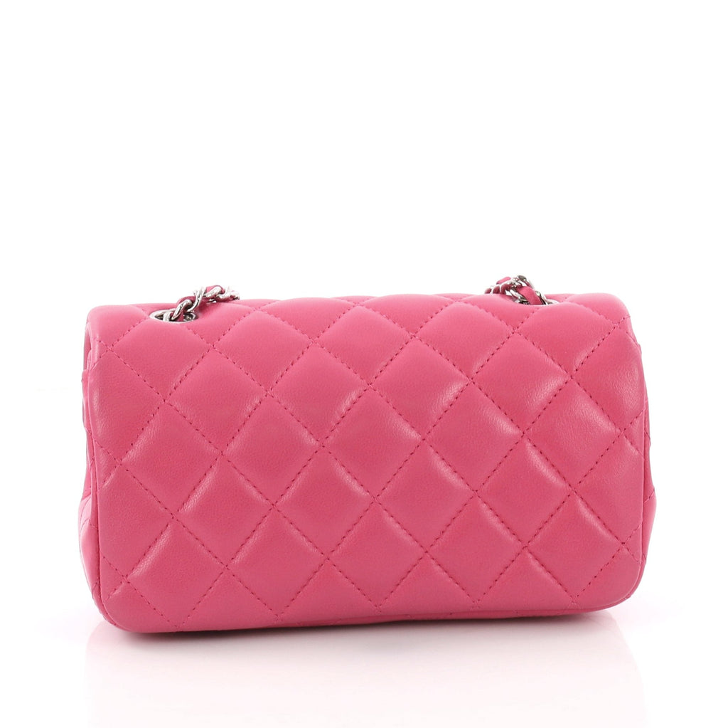 Classic Single Flap Bag Quilted Lambskin Extra Mini