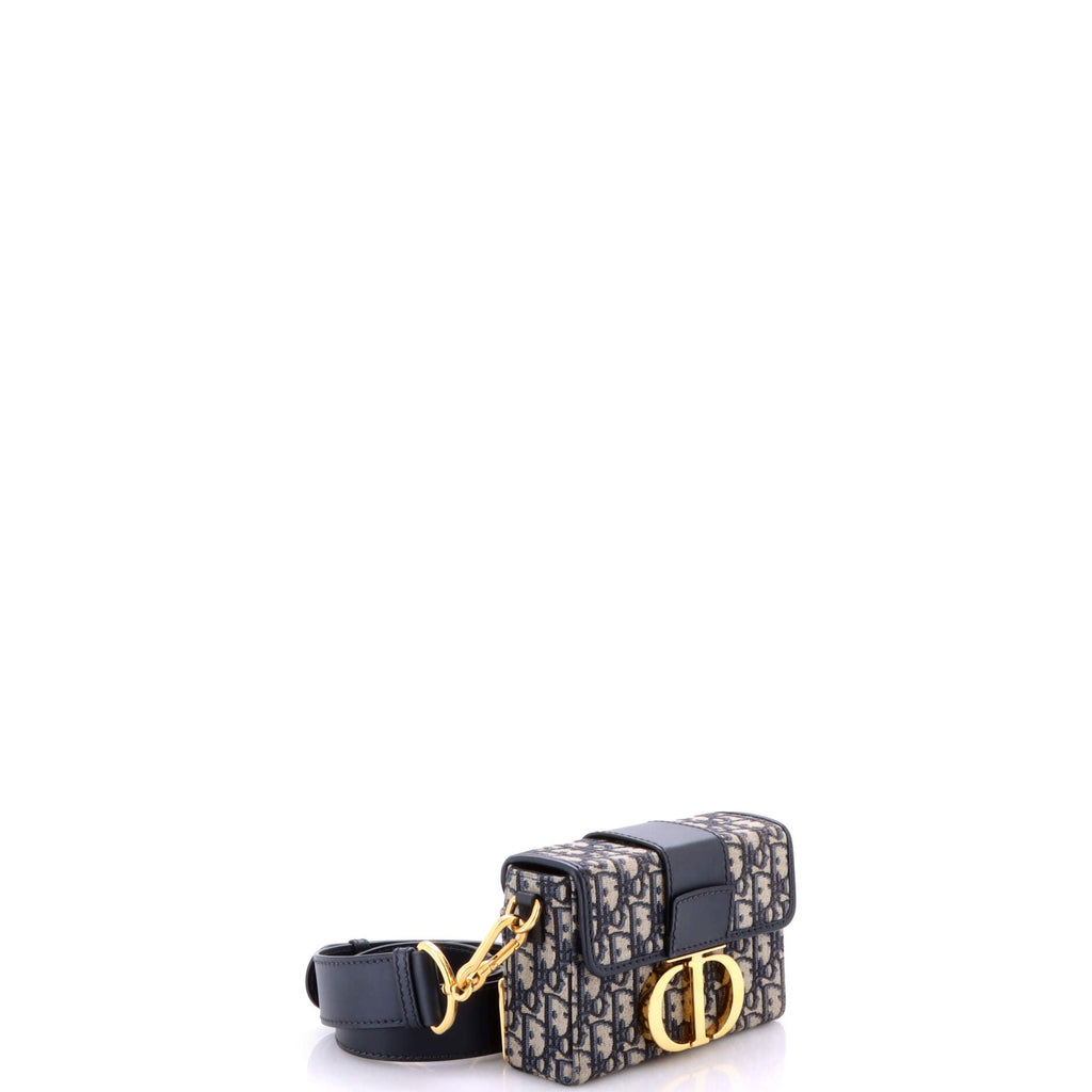 30 Montaigne Box Bag Oblique Canvas