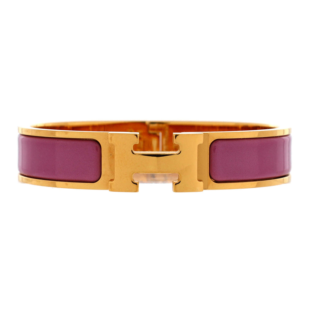 Clic H Bracelet Enamel Narrow