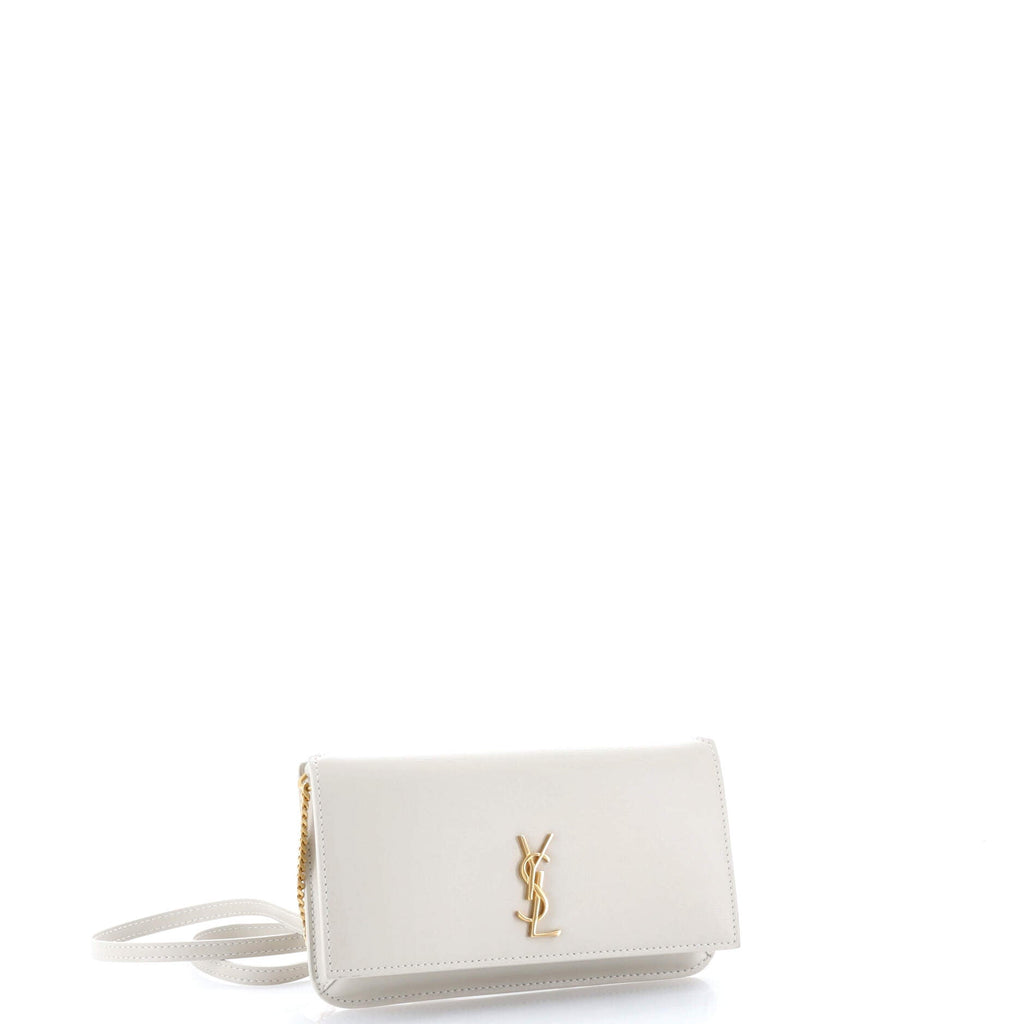 Classic Monogram Phone Holder Shoulder Bag Leather