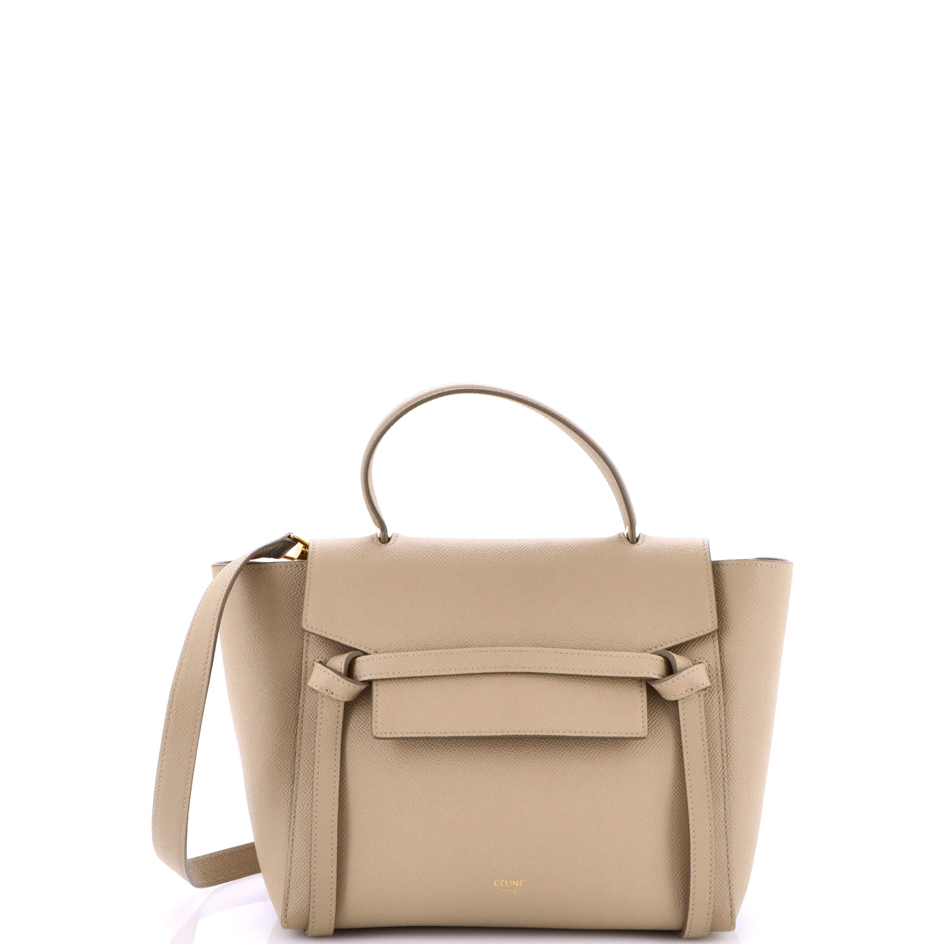 Belt Bag Textured Leather Micro