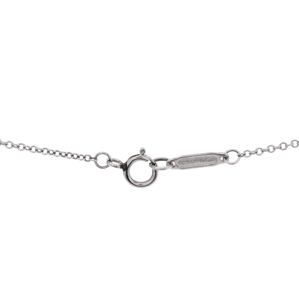 Aria Pendant Necklace Platinum and Diamonds
