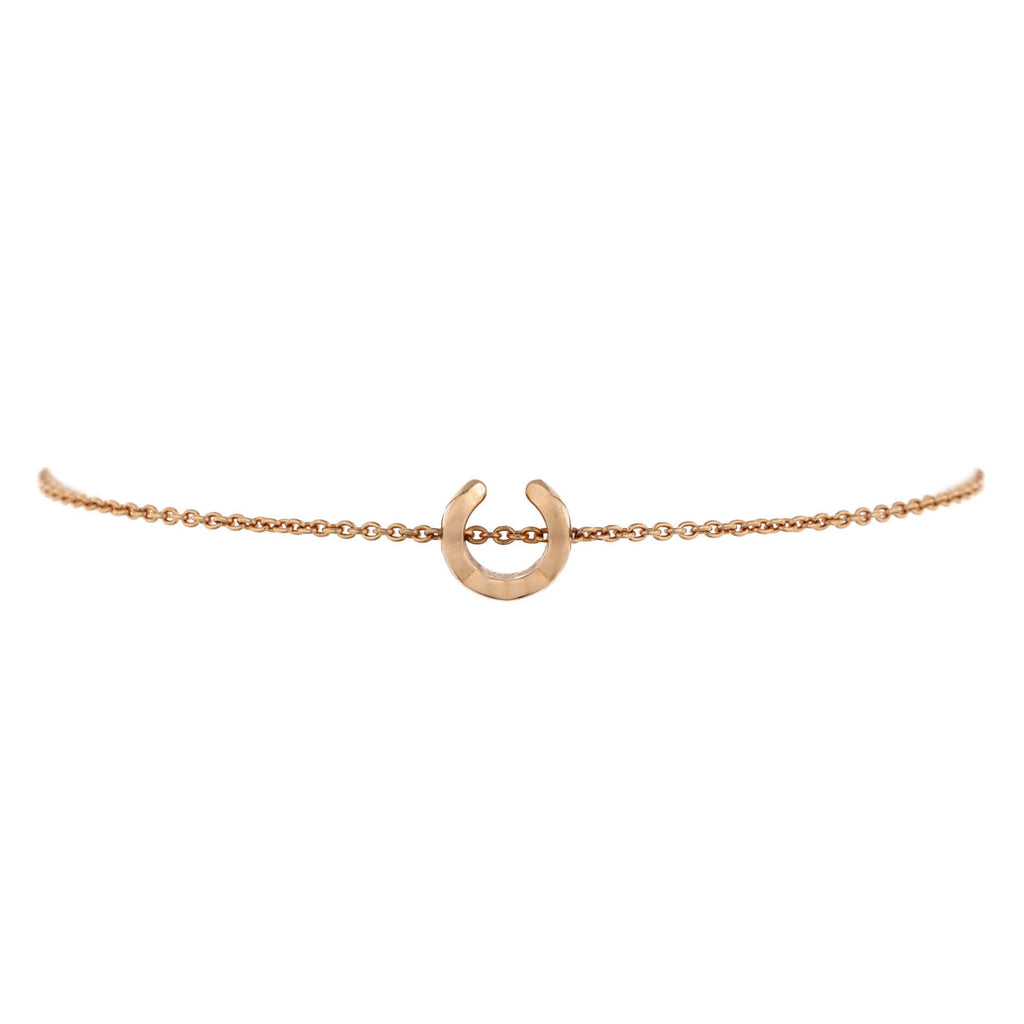 Coco Crush Letters Bracelet 18K Beige Gold
