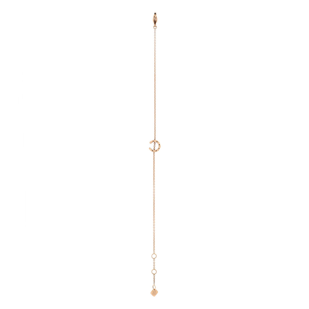 Coco Crush Letters Bracelet 18K Beige Gold