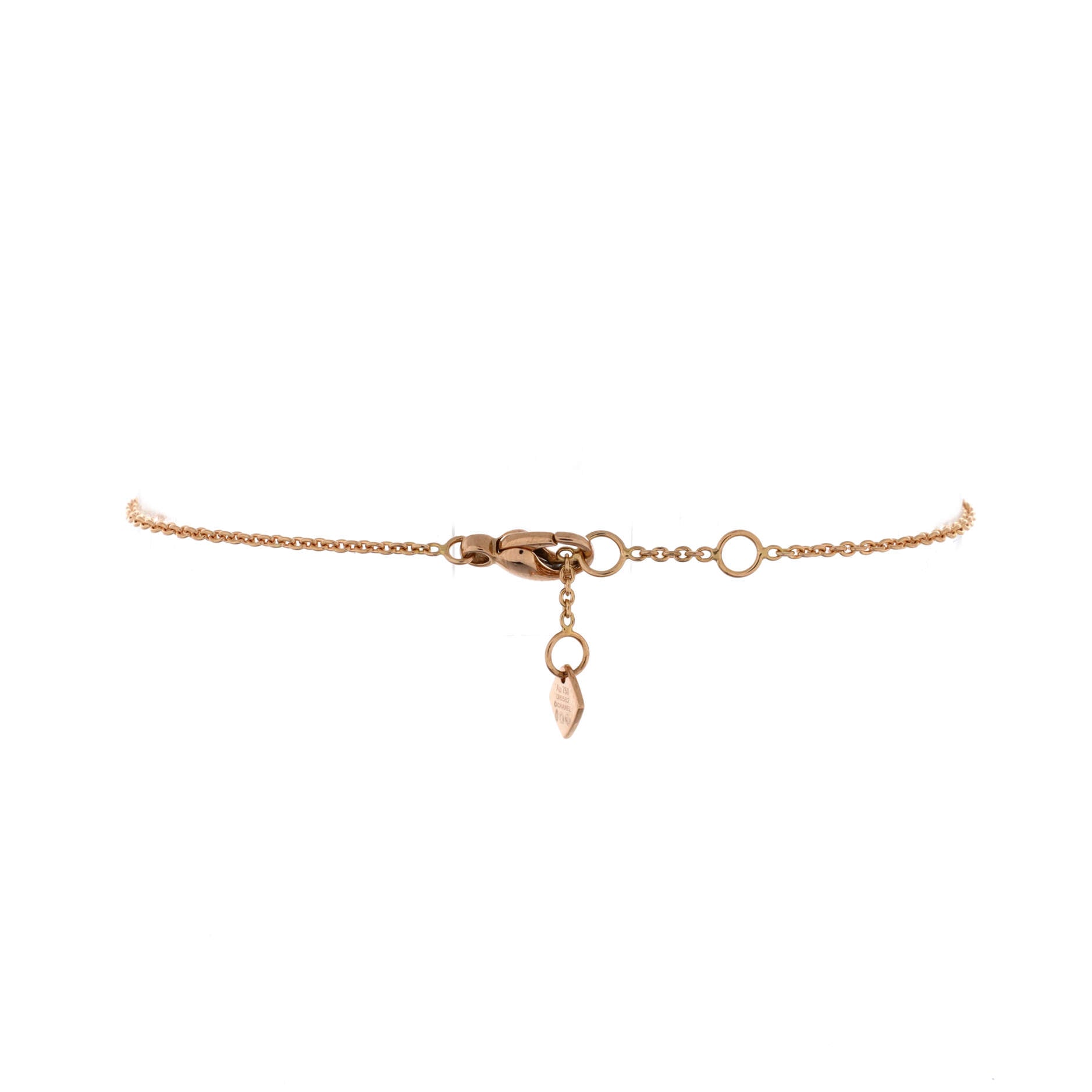 Coco Crush Letters Bracelet 18K Beige Gold