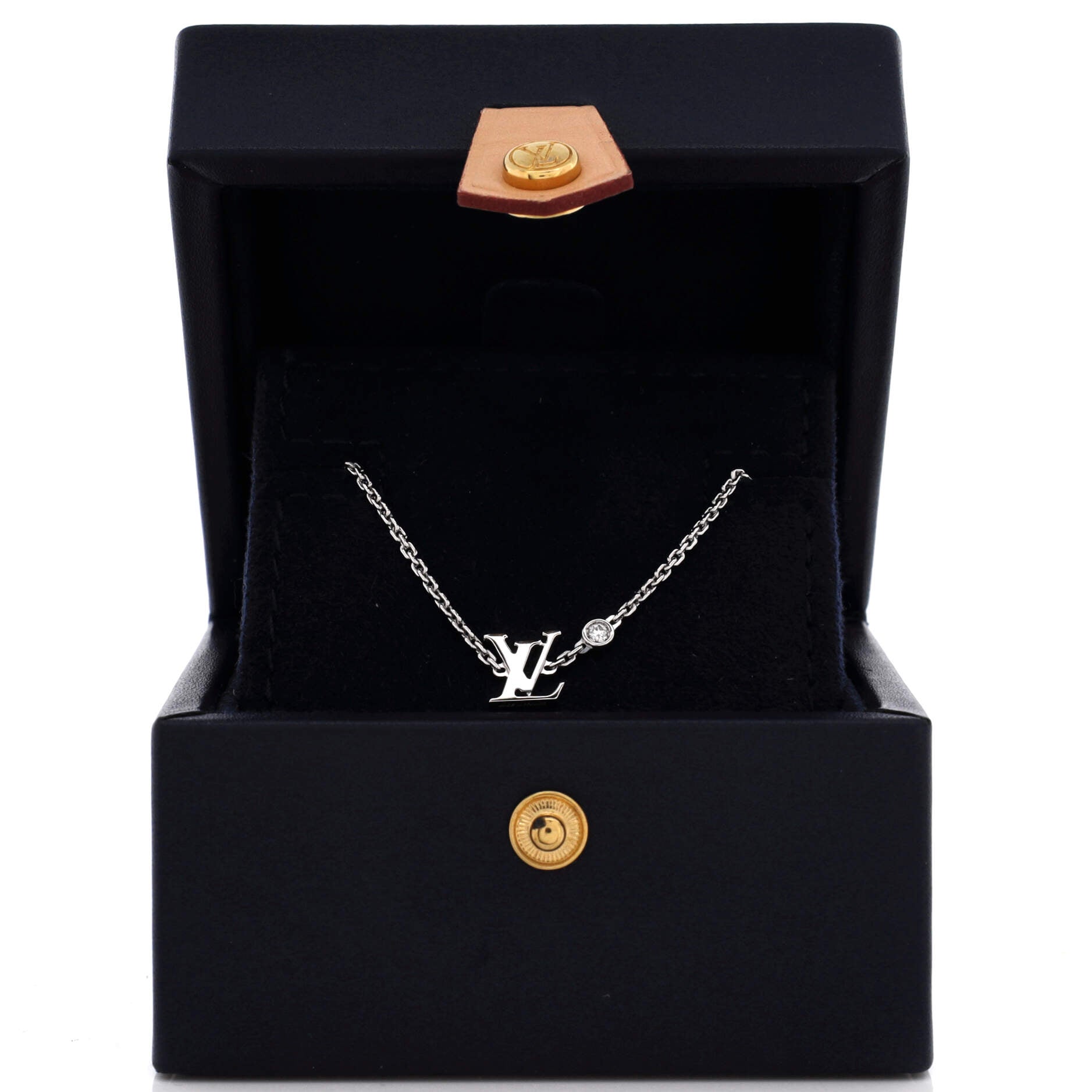 Idylle Blossom LV Bracelet 18K White Gold with Diamond