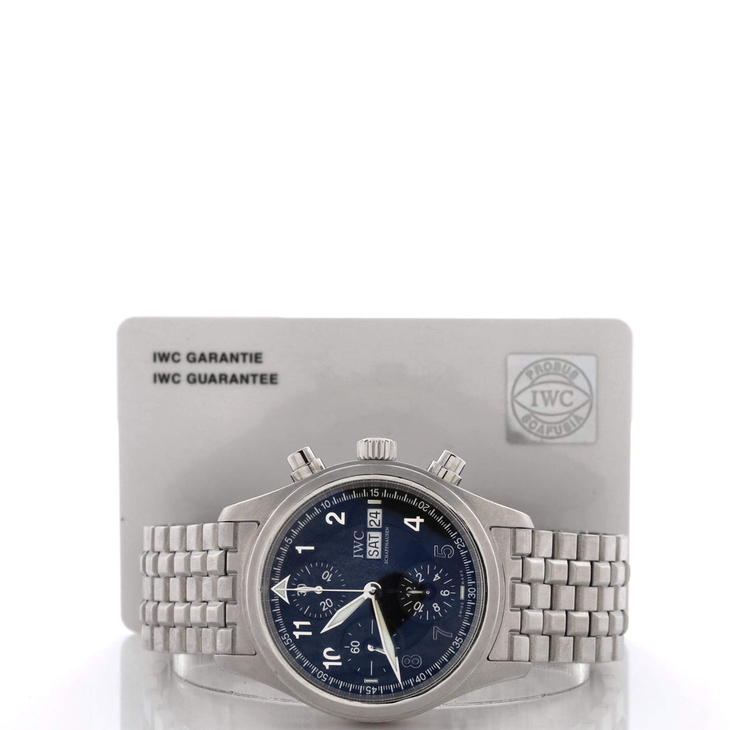 Pilot Spitfire Chronograph Automatic Watch Stainless Steel 39