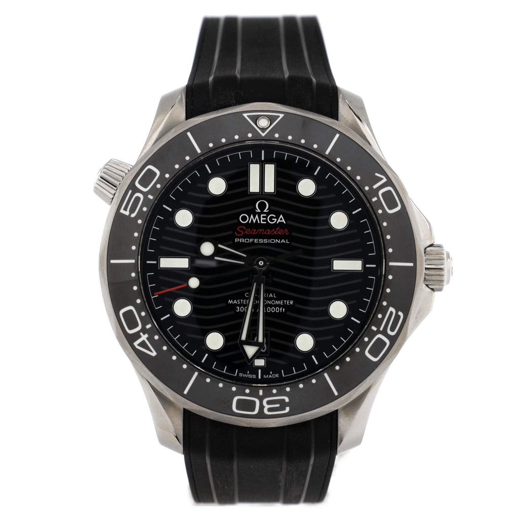 Seamaster Professional Diver 300M Co-Axial Master Chronometer Automatic Watch Stainless Steel and Rubber with Ceramic 42