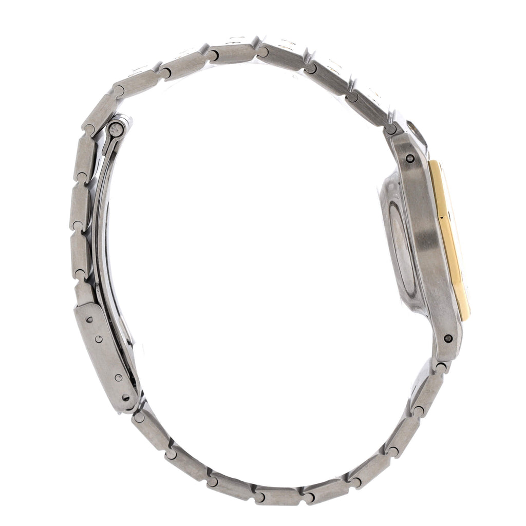 Santos de Cartier Octagon Automatic Watch Stainless Steel and Yellow Gold 25