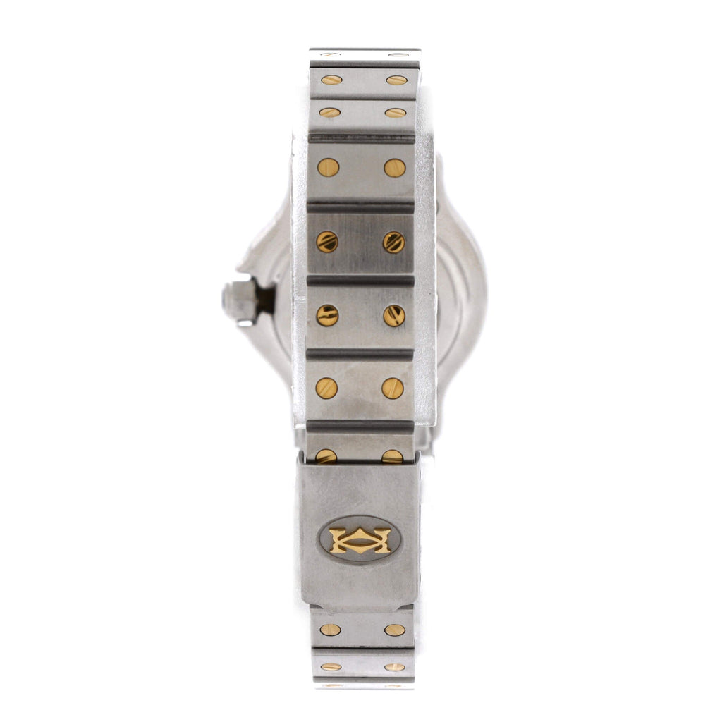 Santos de Cartier Octagon Automatic Watch Stainless Steel and Yellow Gold 25