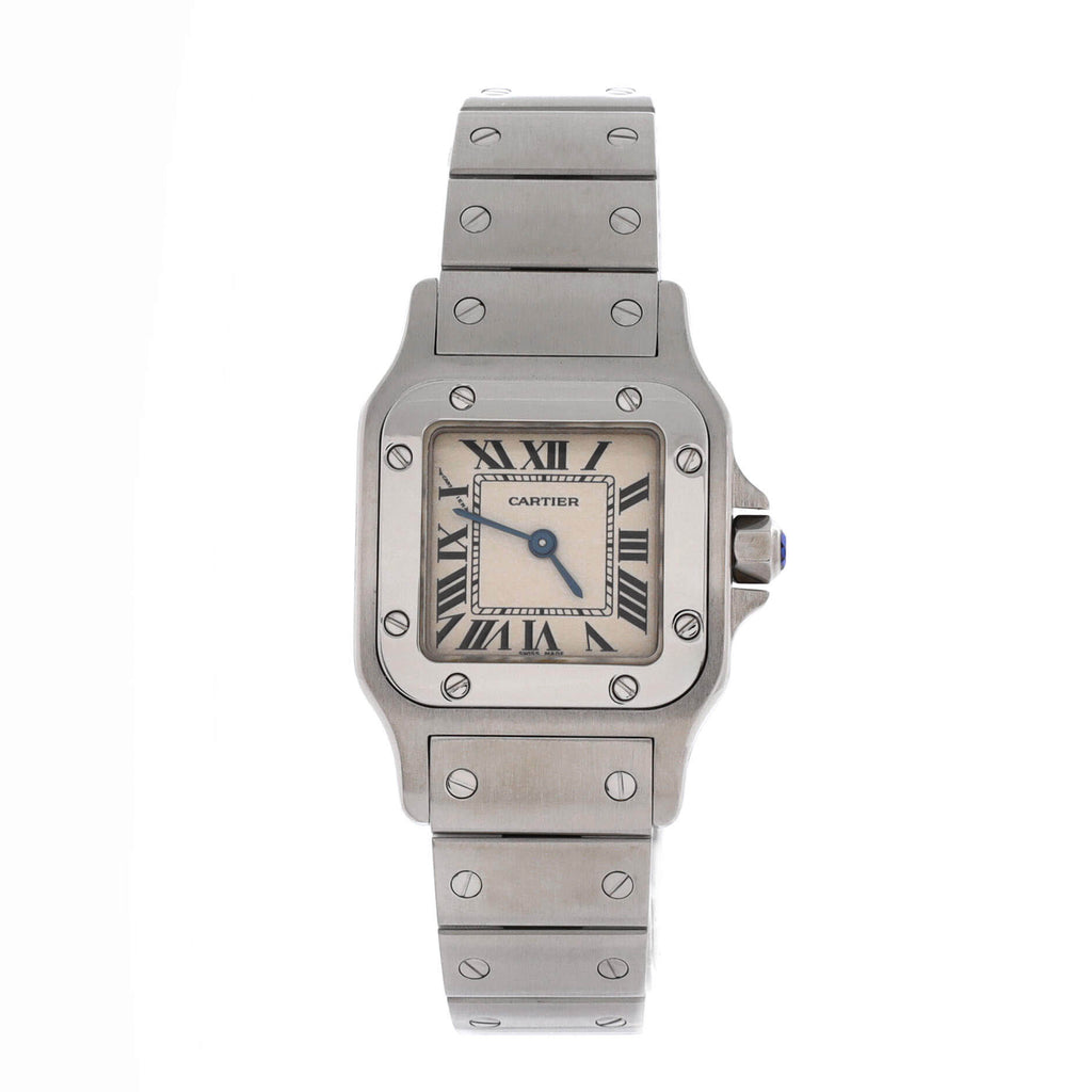 Santos de Cartier Galbee Quartz Watch Stainless Steel 24