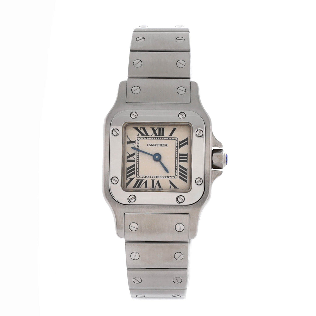 Santos de Cartier Galbee Quartz Watch Stainless Steel 24