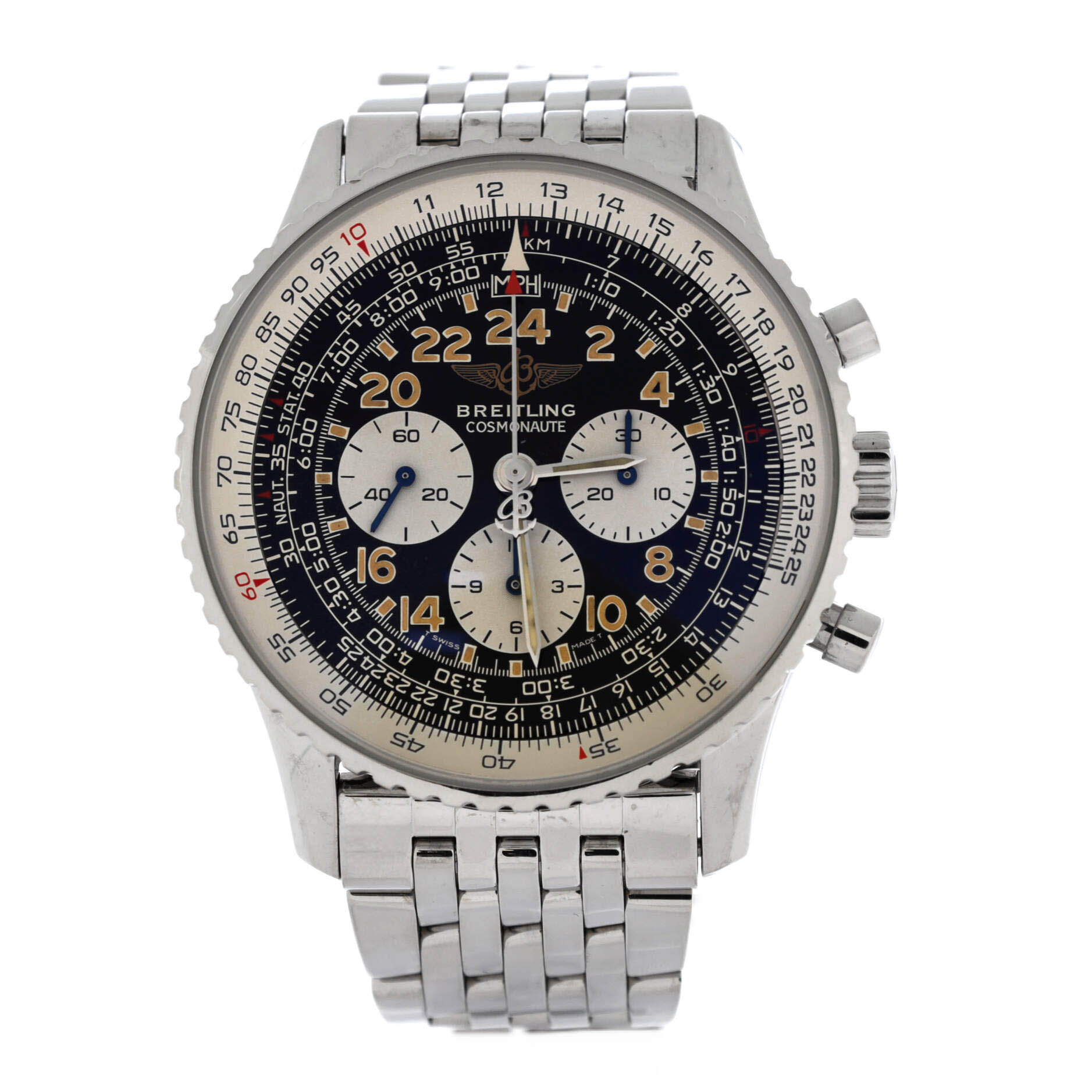 Navitimer Cosmonaute Limited Edition Scott Carpenter Chronograph Manual Watch Stainless Steel 41