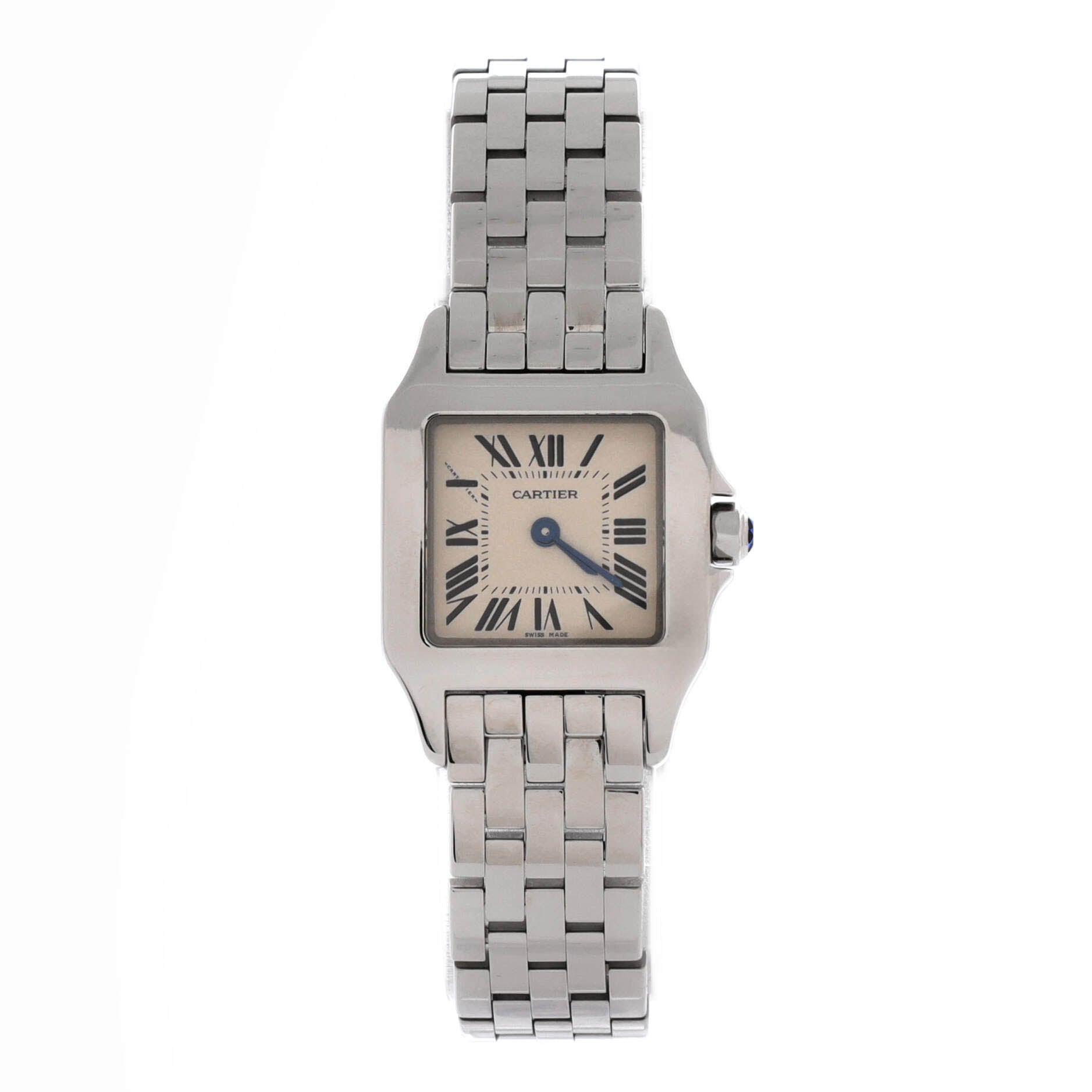 Santos Demoiselle Quartz Watch Stainless Steel 20