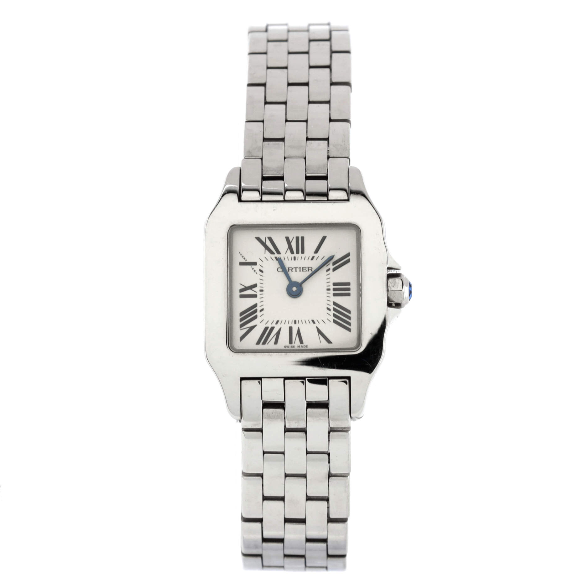 Santos Demoiselle Quartz Watch Stainless Steel 20