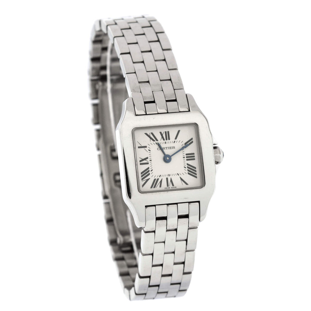 Santos Demoiselle Quartz Watch Stainless Steel 20