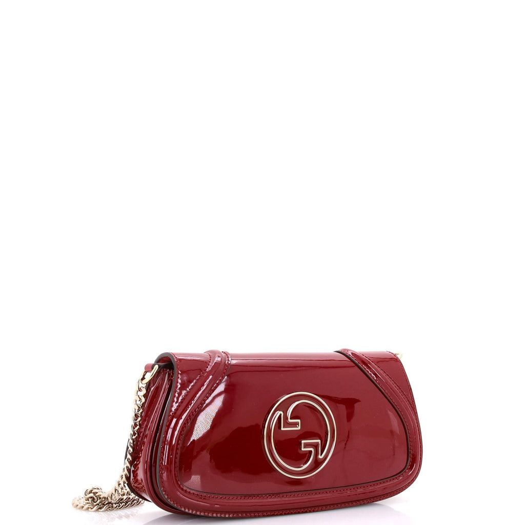 Blondie NM Chain Flap Shoulder Bag Patent Medium