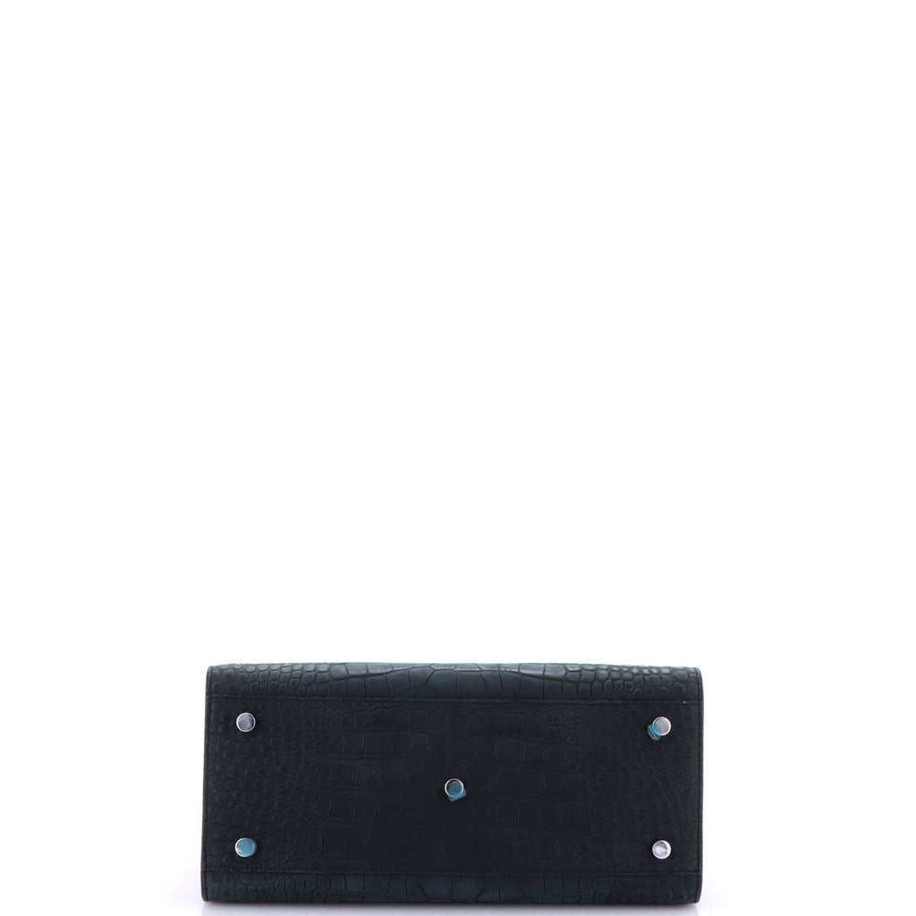 Sac de Jour NM Bag Crocodile Embossed Leather Small