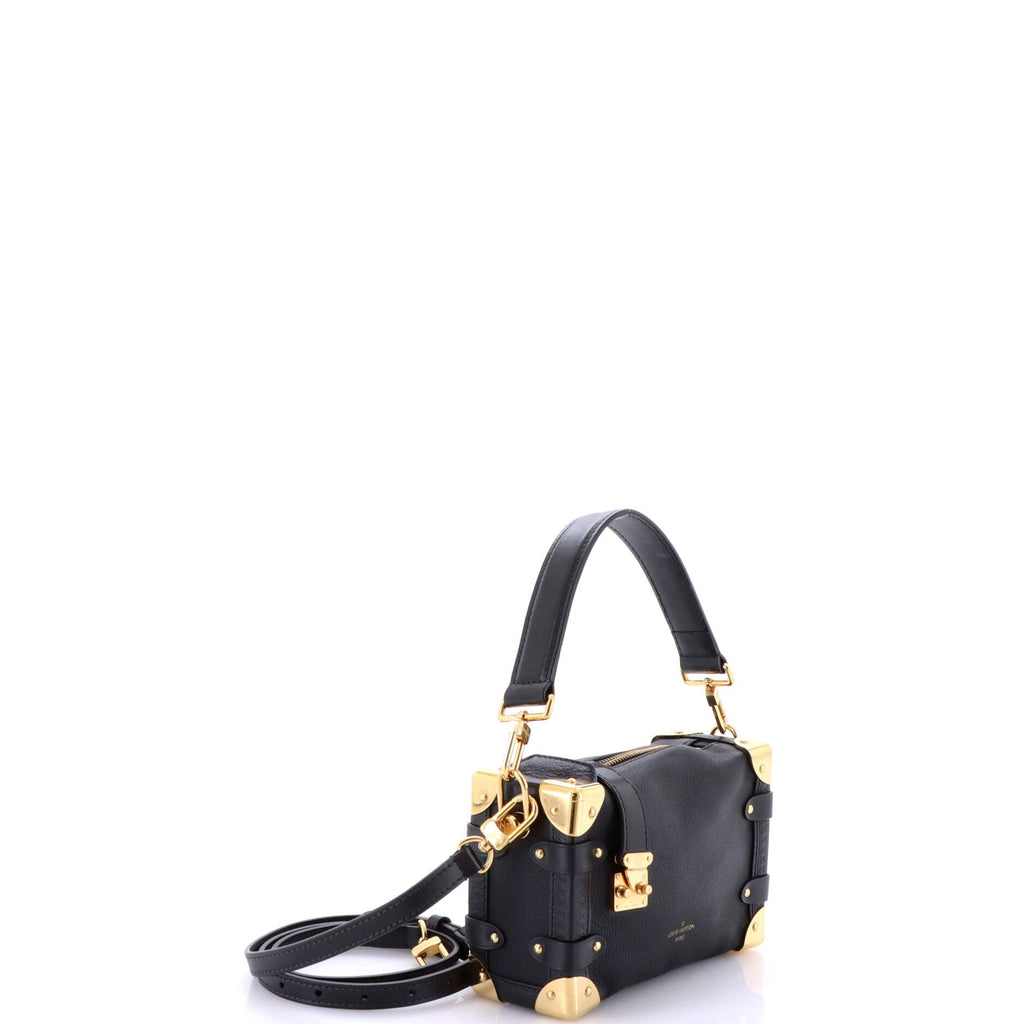 Side Trunk Handbag Taurillon Leather PM