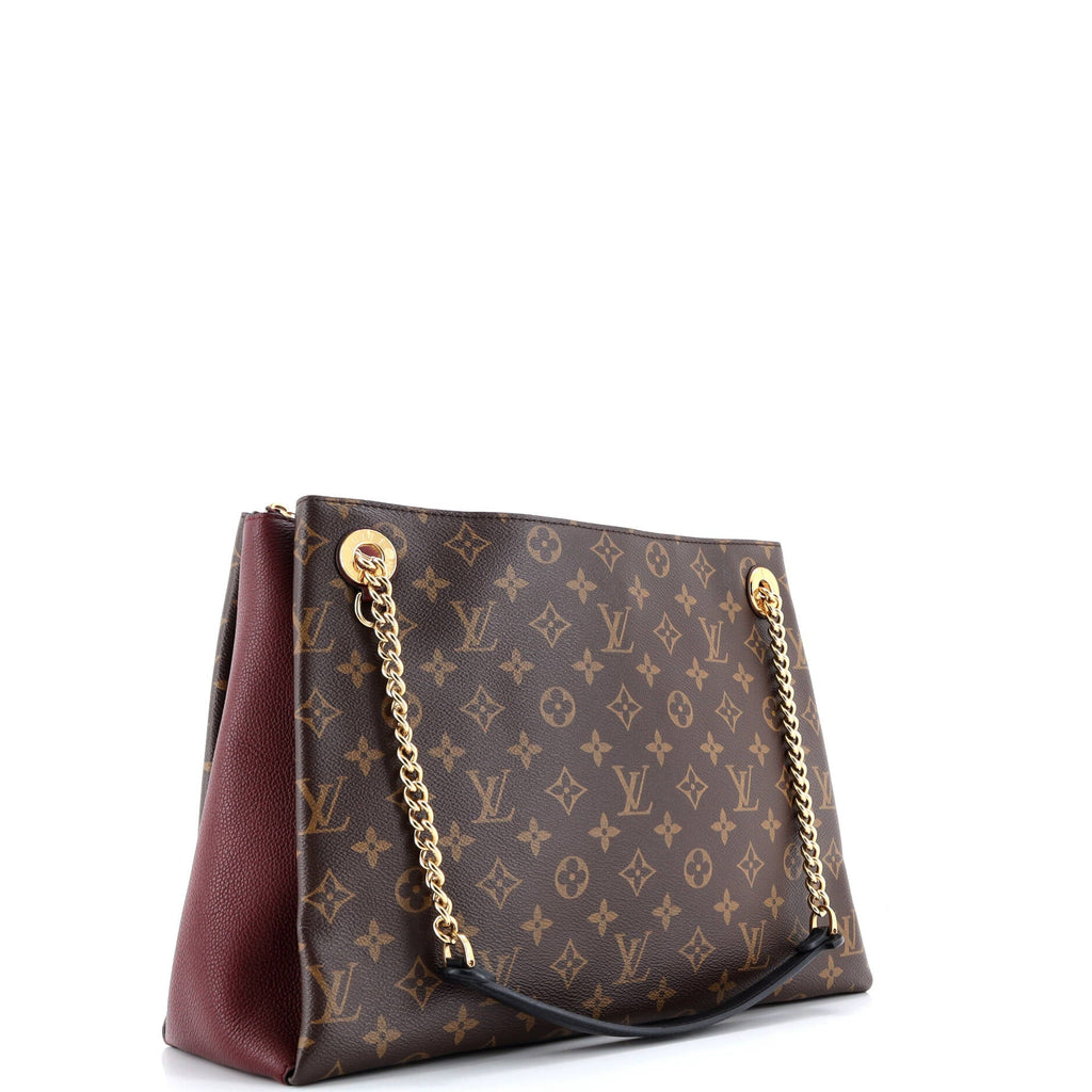 Surene Handbag Monogram Canvas with Leather MM
