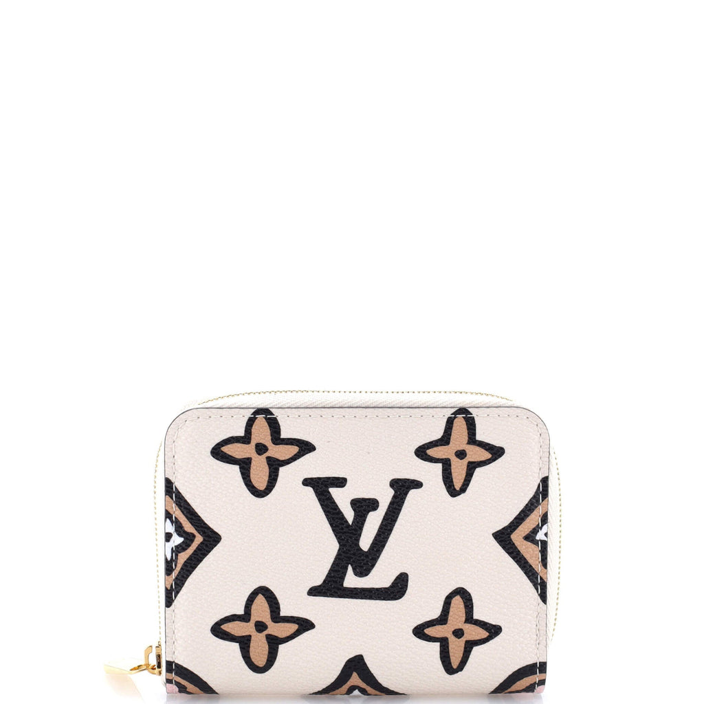 Zippy Coin Purse Wild at Heart Monogram Giant