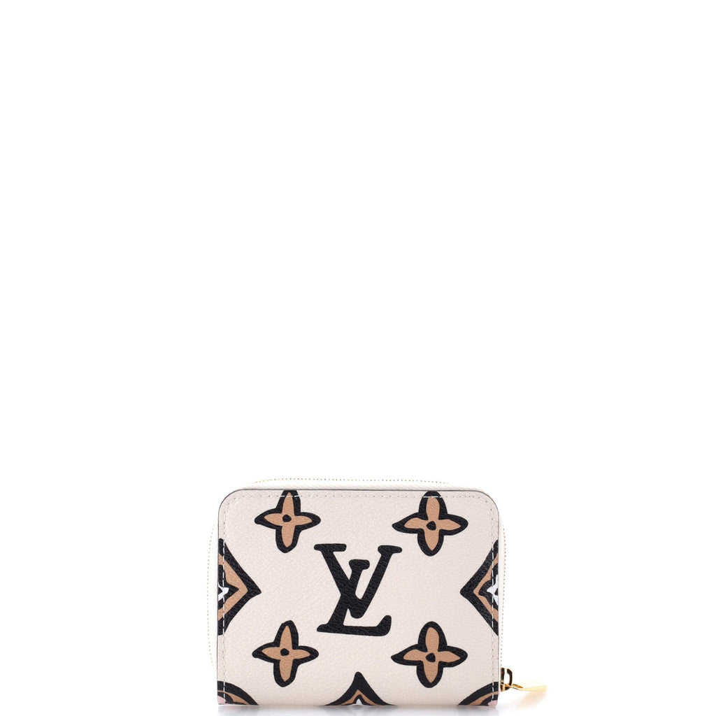 Zippy Coin Purse Wild at Heart Monogram Giant