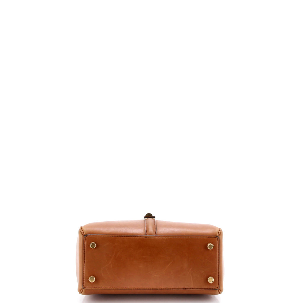 16 Top Handle Bag Smooth Calfskin Small
