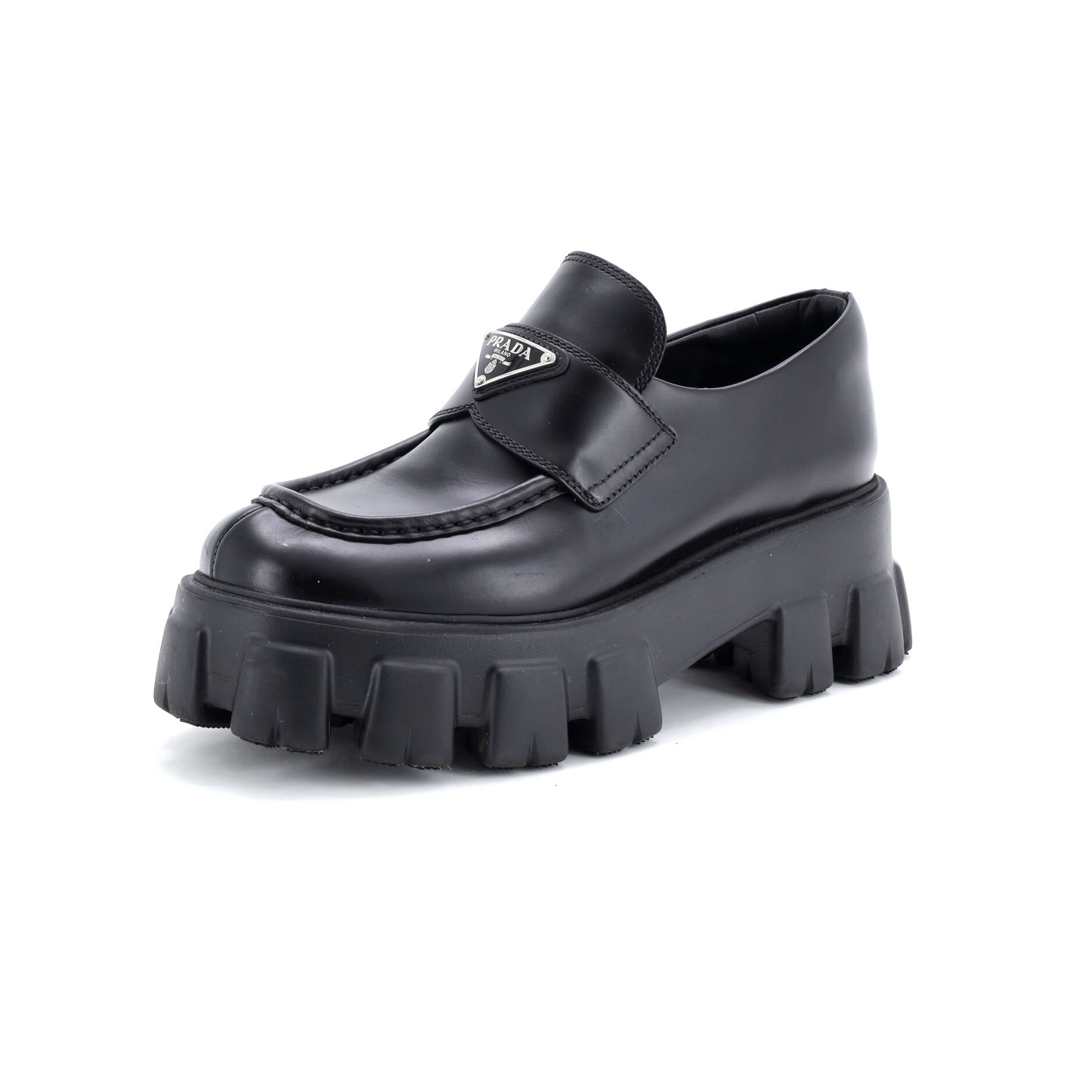 Women's Monolith Loafers Leather