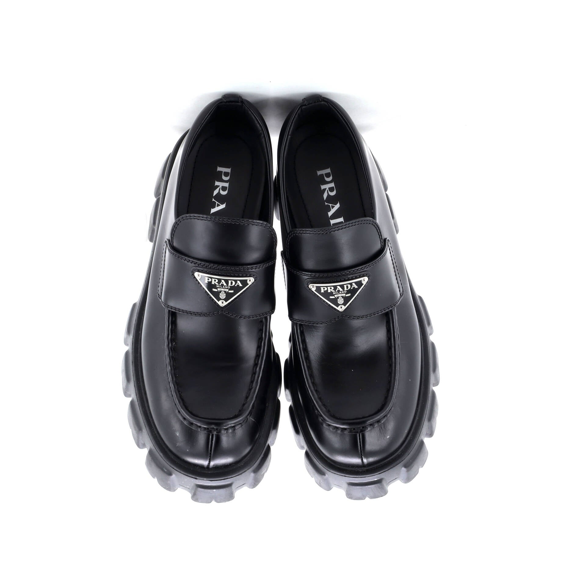 Women's Monolith Loafers Leather