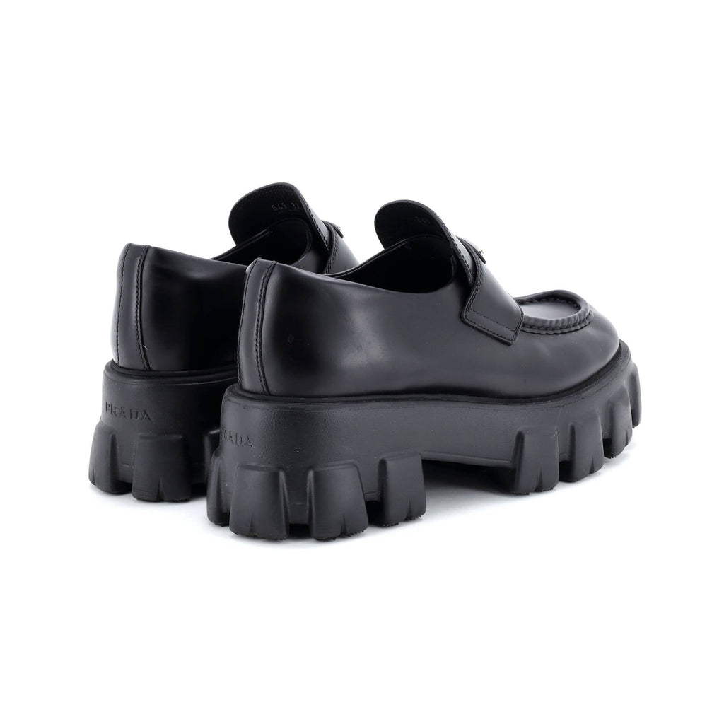Women's Monolith Loafers Leather