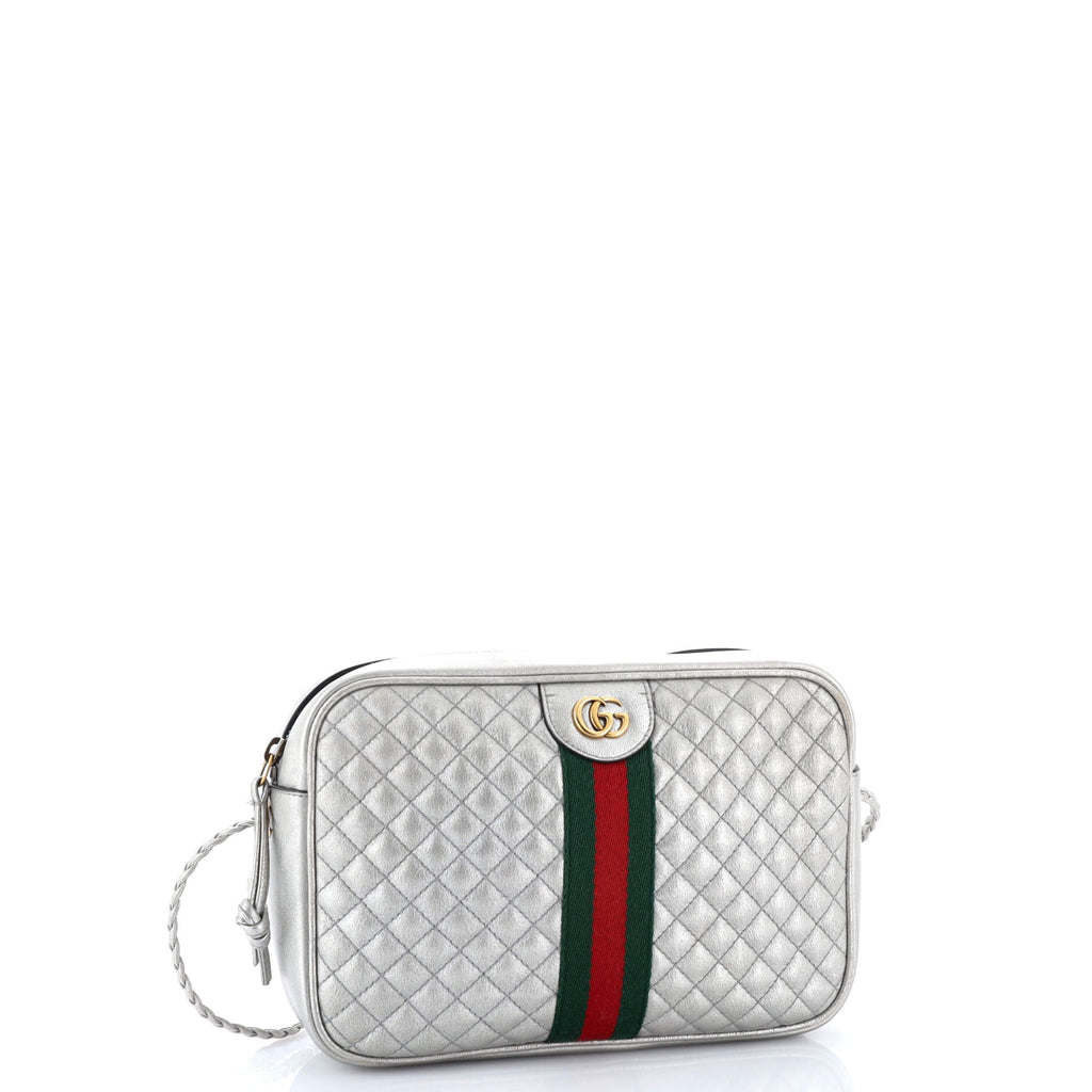 Trapuntata Camera Bag Quilted Leather Small