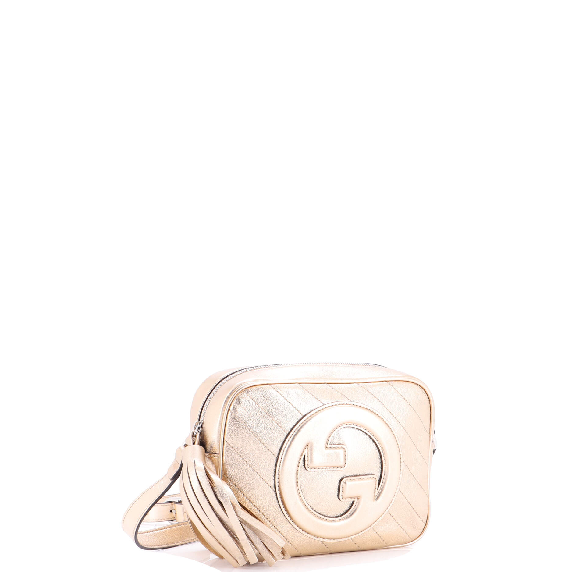 Blondie NM Camera Shoulder Bag Diagonal Quilted Leather Small