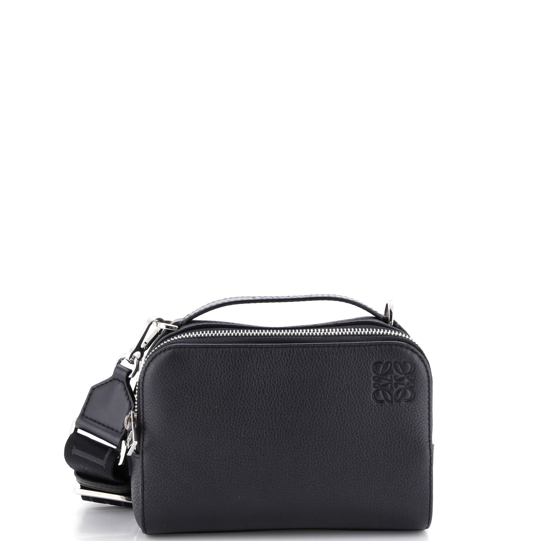 Camera Crossbody Bag Leather Mini