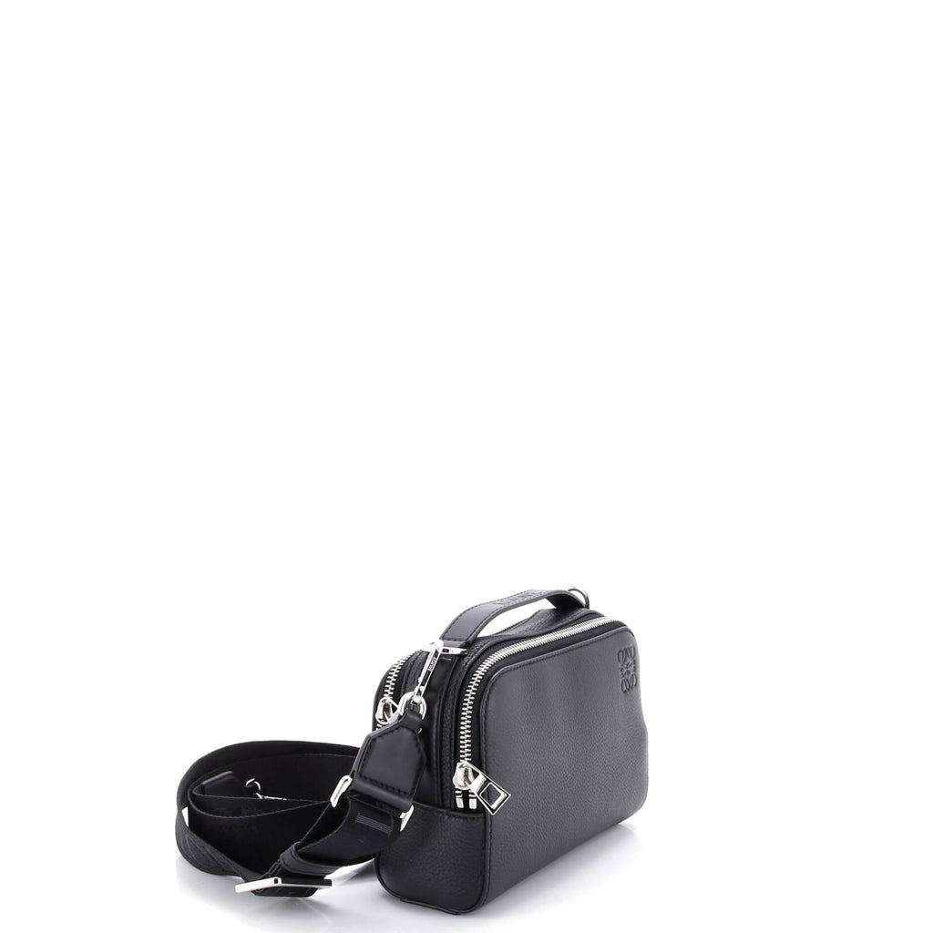 Camera Crossbody Bag Leather Mini