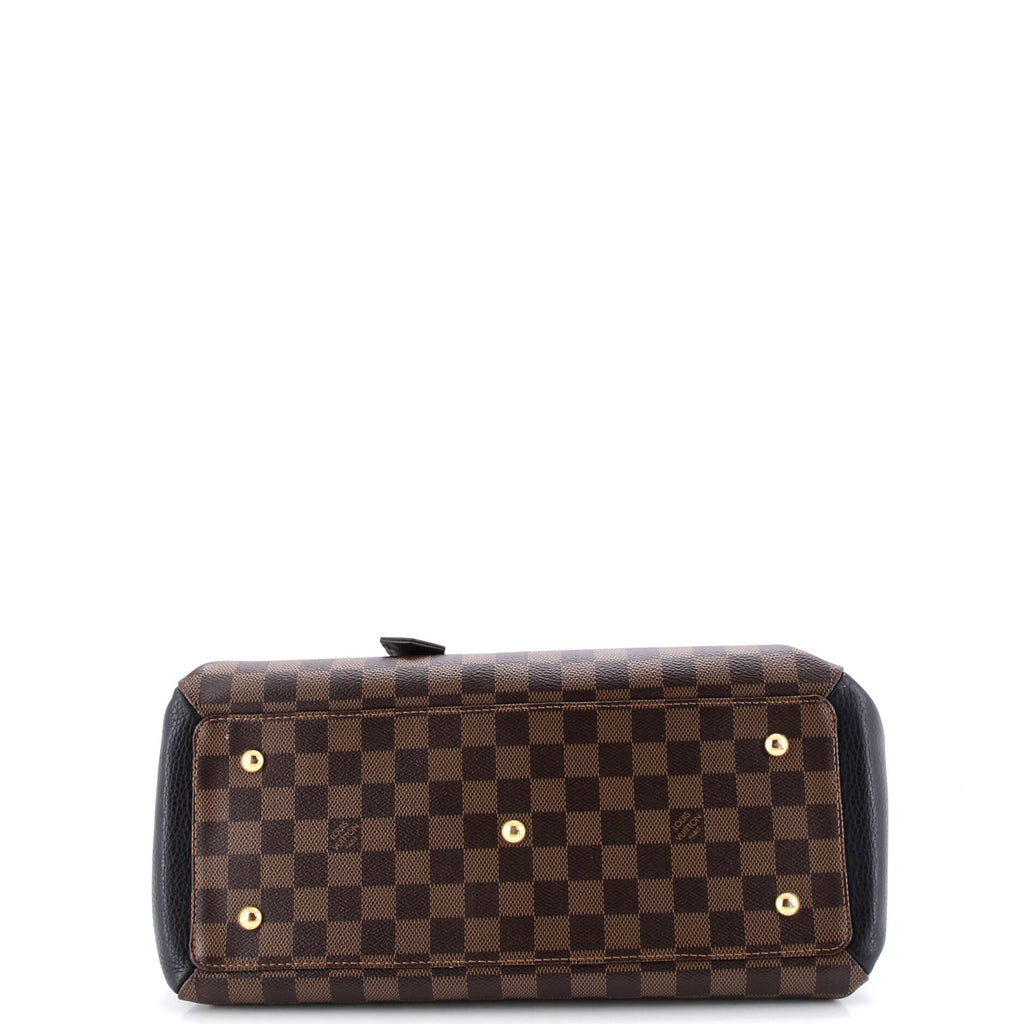 Normandy Handbag Damier and Leather