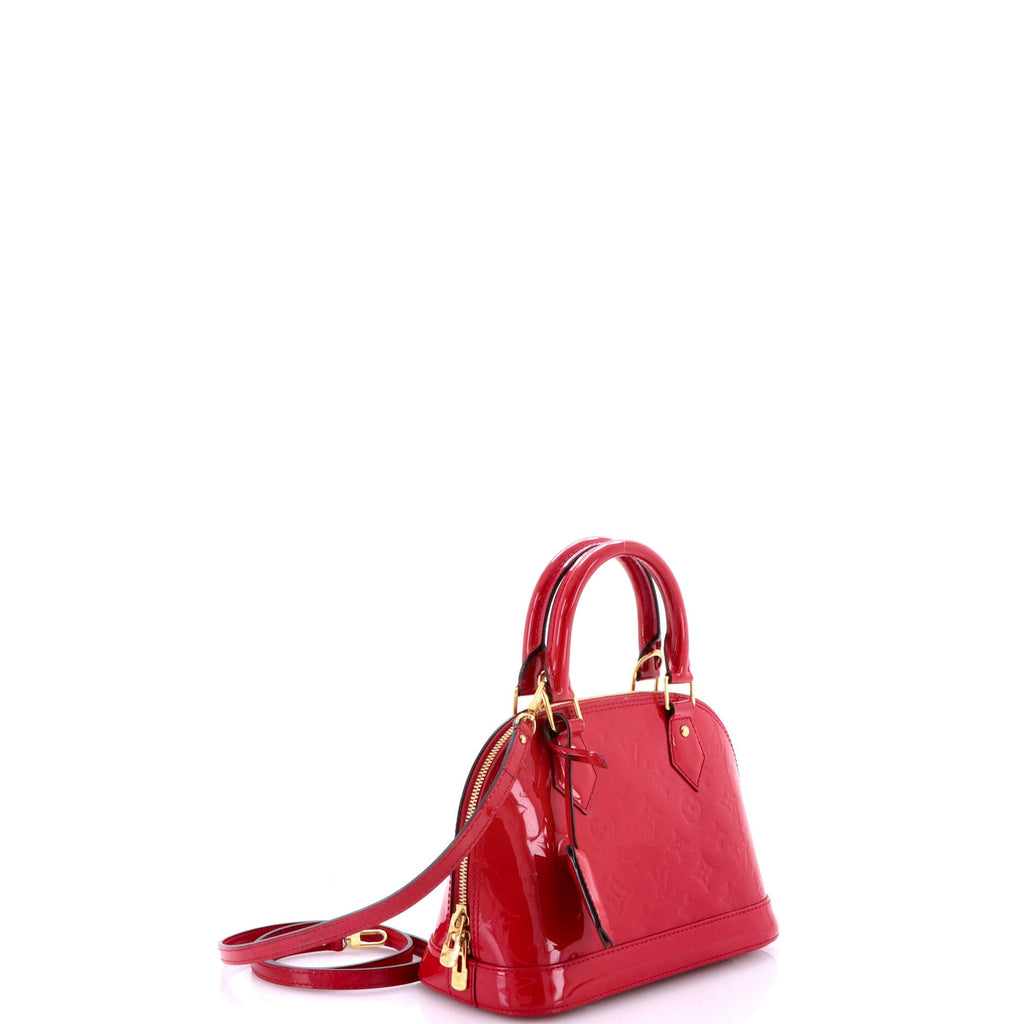 Alma Handbag Monogram Vernis BB