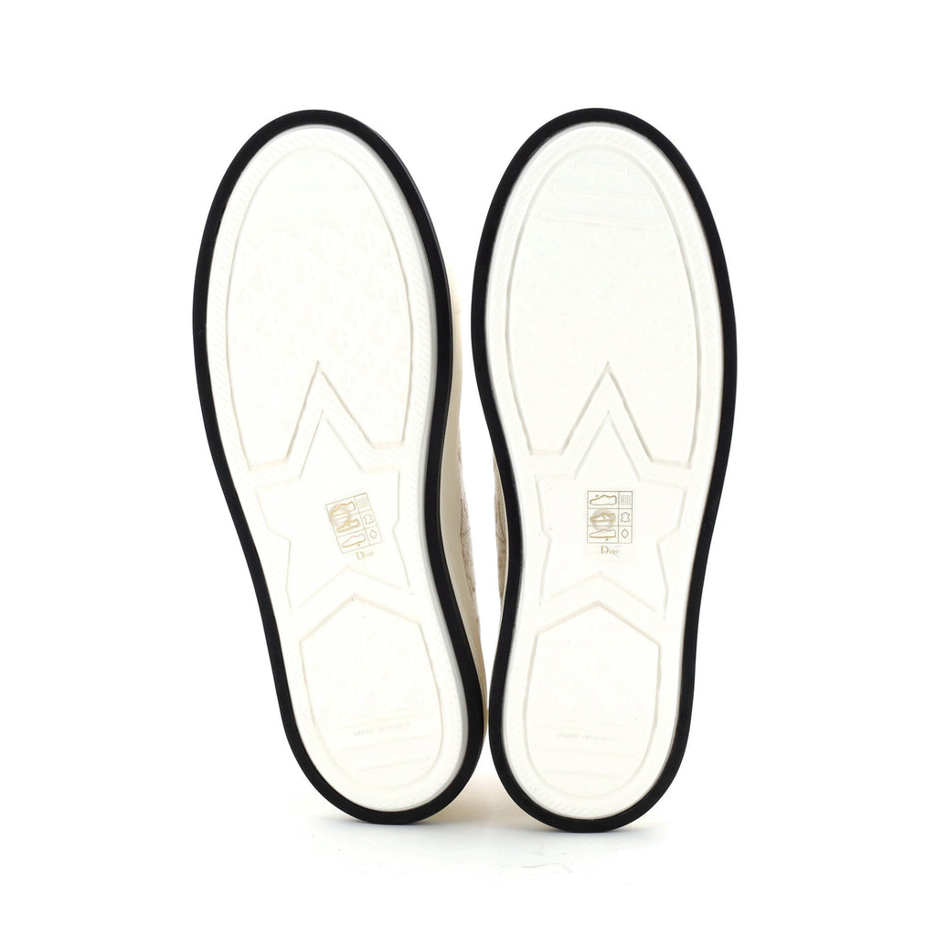 Women's Walk'N'Dior Sneakers Embroidered Canvas
